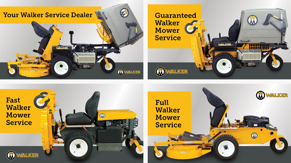 Walker lawn mower discount dealers